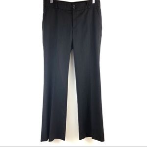 Banana Republic Black Pinstripe Dress Pants